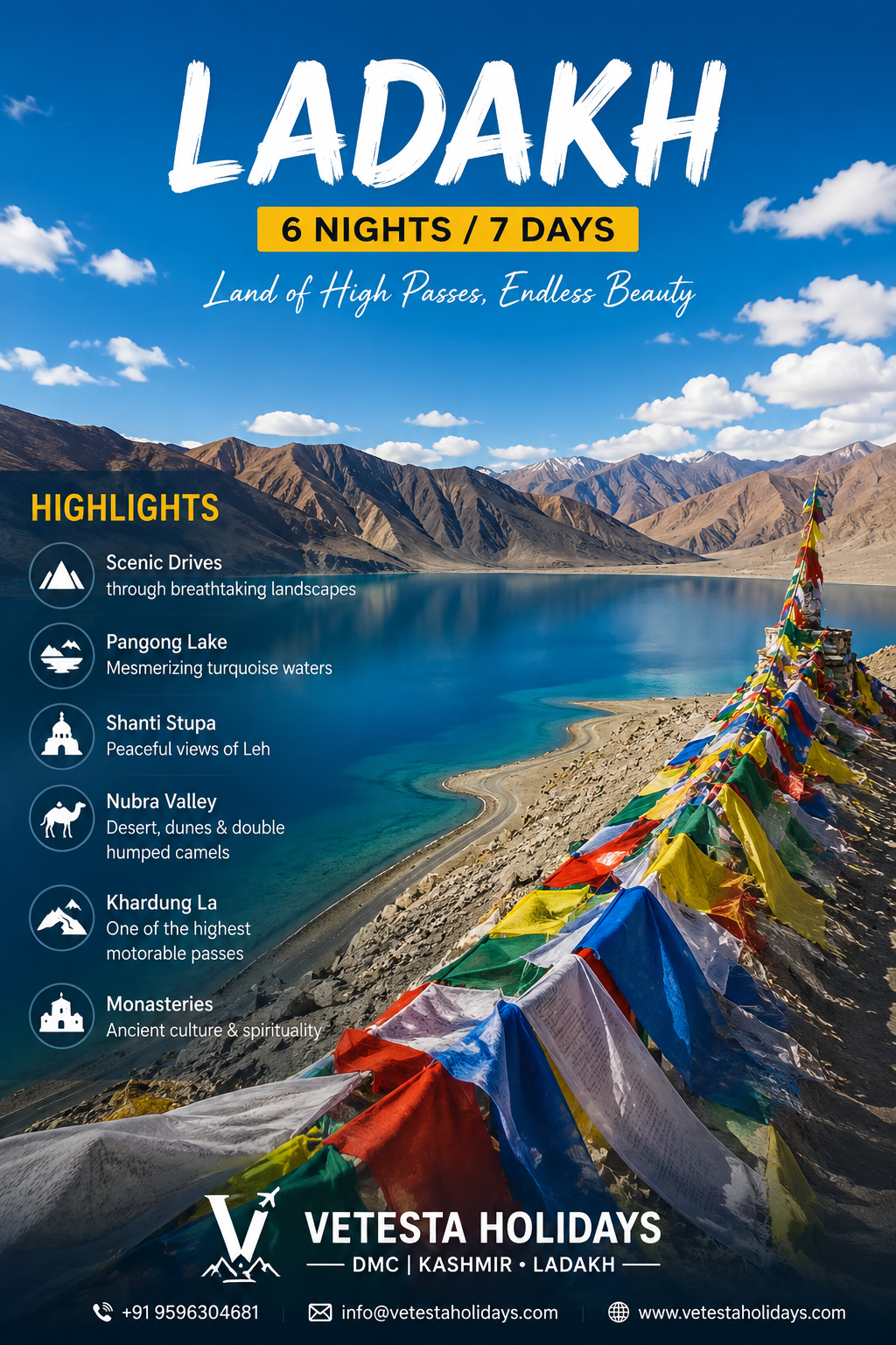 THE HIMALAYAN ESCAPE: LEH LADAKH EXPERIENCE 6 NIGHTS & 7 DAYS