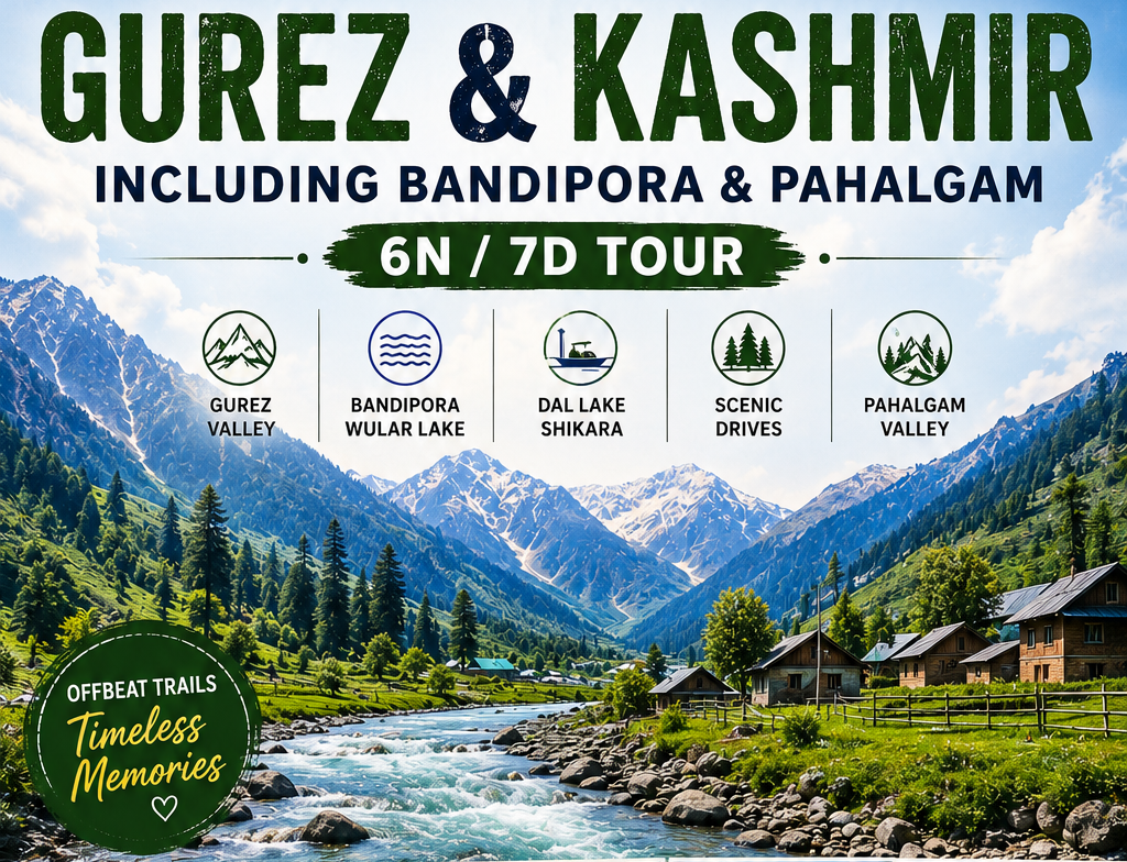 Gurez & Kashmir Explorer – 6 Nights / 7 Days